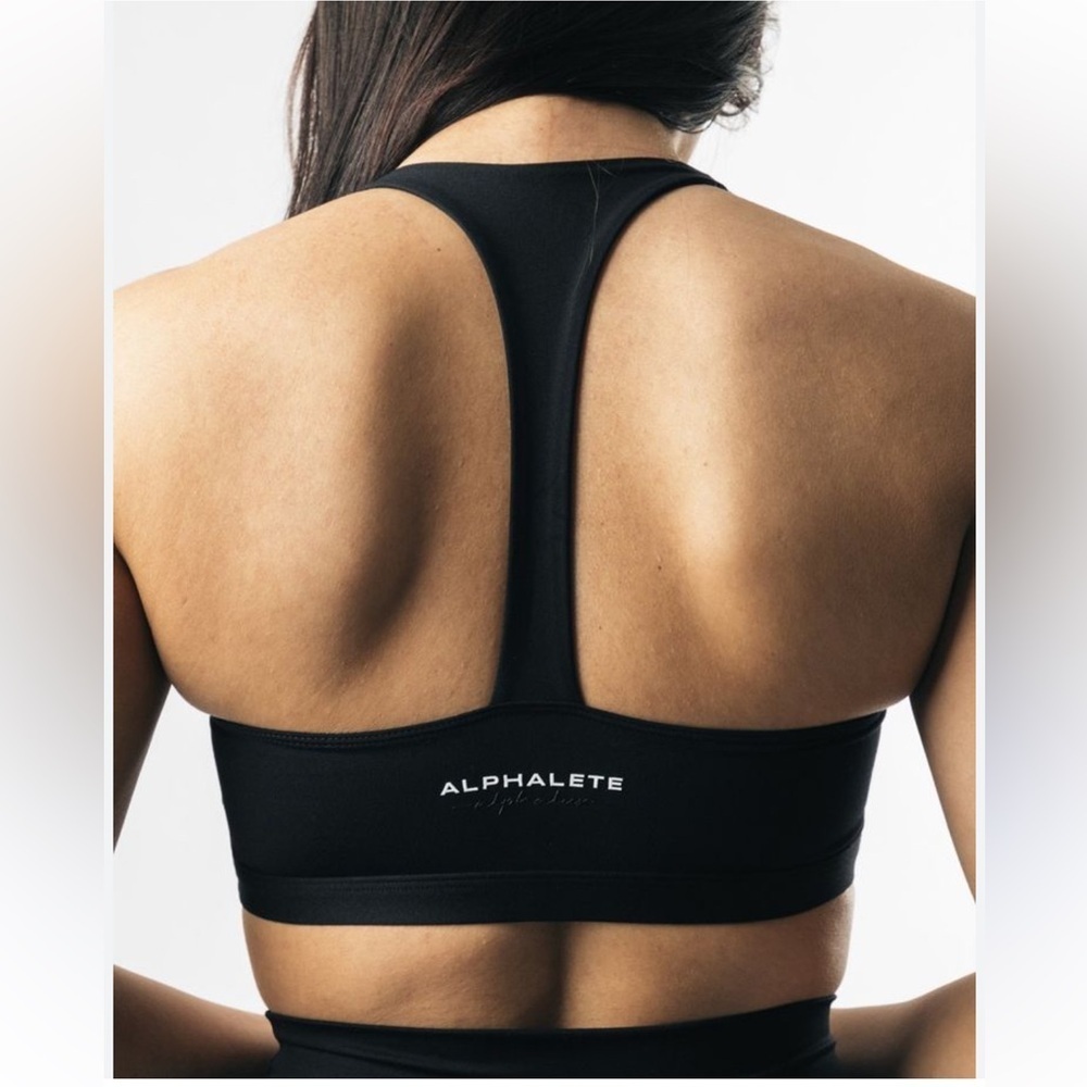 Alphalete Harmony Black Bra Size S